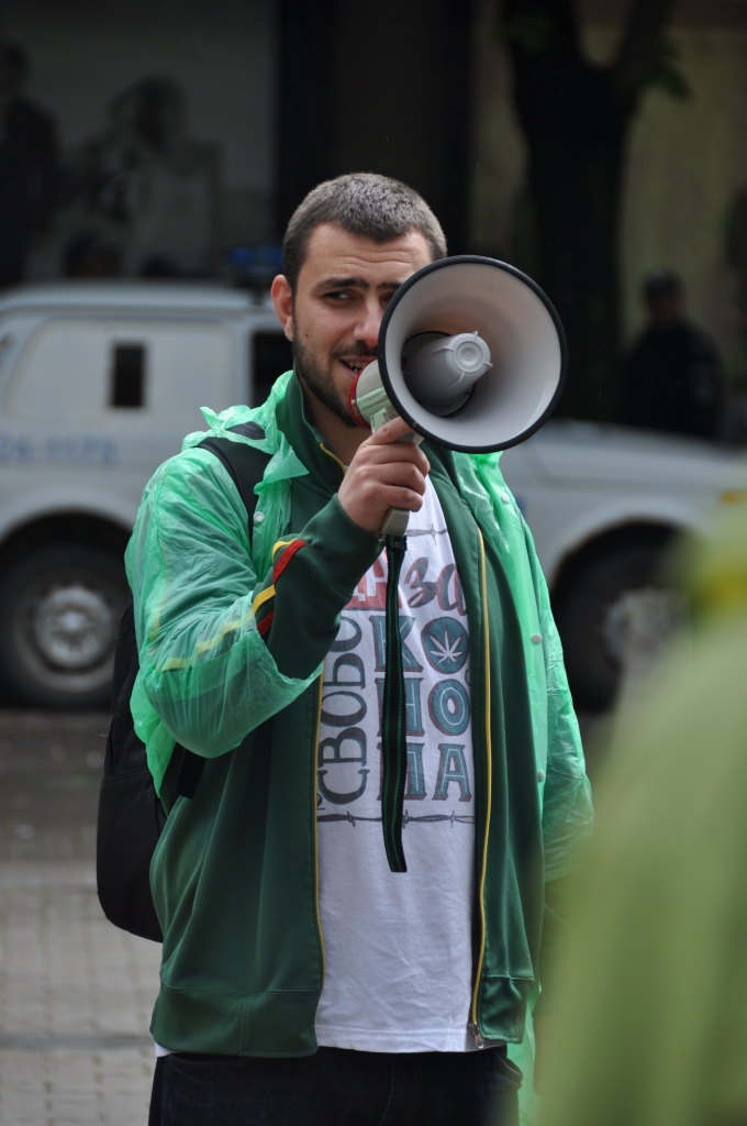 Димитър Карагегов води протеста